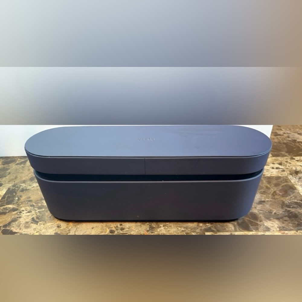 Dyson Corrale Straightener Presentation Storage Case Box Navy Blue